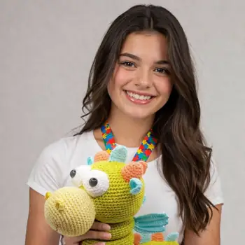 Mariana Alves — criadora do Kit Pedagógico de Amigurumi